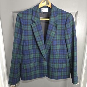 Vintage Pendelton wool tartan plaid jacket
